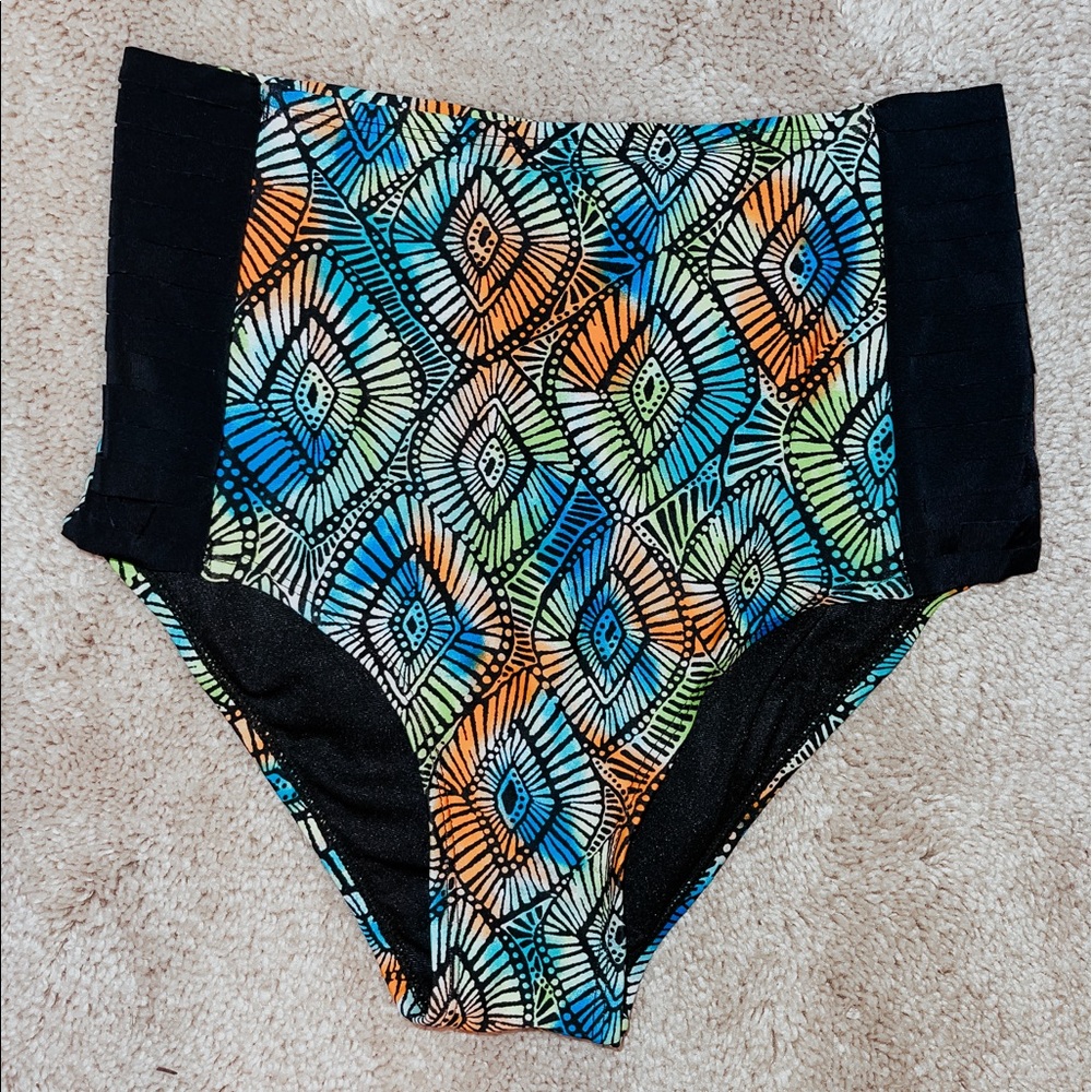 SOLD - High Waisted Swimsuit Bottoms